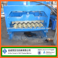 Máquinas de formação de rolo de azulejo Metropole de alumínio para a Nigéria